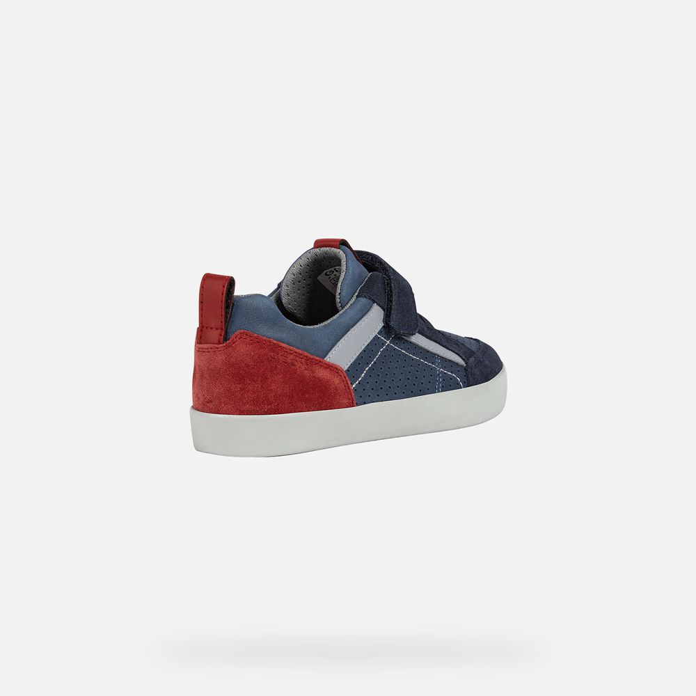 Geox Erkek Çocuk Spor Ayakkabı Lacivert - Kilwi - NJG-705416